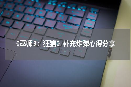 《巫师3:狂猎》补充炸弹心得分享