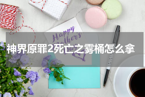 神界原罪2死亡之雾桶怎么拿