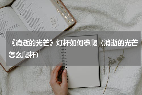 《消逝的光芒》灯杆如何攀爬（消逝的光芒怎么爬杆）