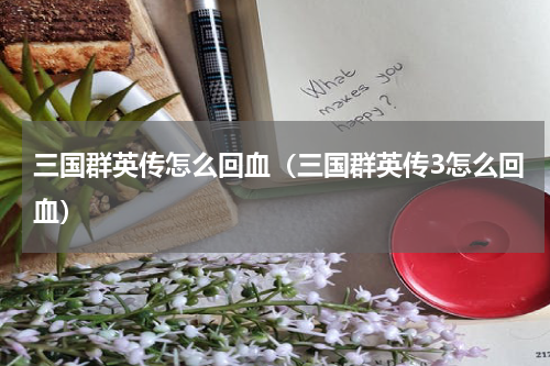 三国群英传怎么回血(三国群英传3怎么回血)