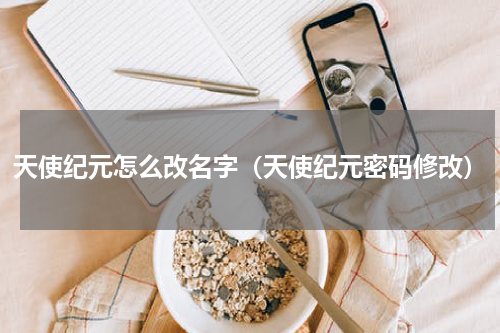 天使纪元怎么改名字（天使纪元密码修改）
