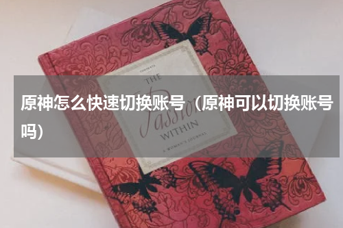 原神怎么快速切换账号（原神可以切换账号吗）