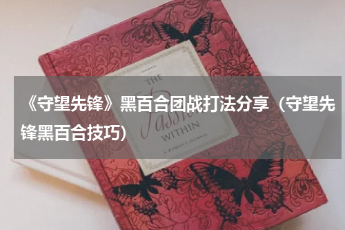 《守望先锋》黑百合团战打法分享（守望先锋黑百合技巧）