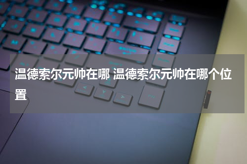温德索尔元帅在哪 温德索尔元帅在哪个位置