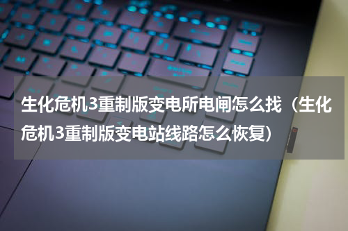 生化危机3重制版变电所电闸怎么找（生化危机3重制版变电站线路怎么恢复）