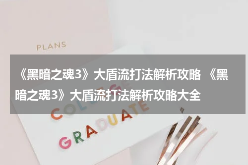 《黑暗之魂3》大盾流打法解析攻略 《黑暗之魂3》大盾流打法解析攻略大全