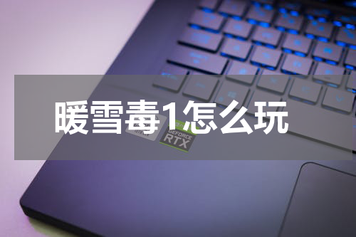 暖雪毒1怎么玩