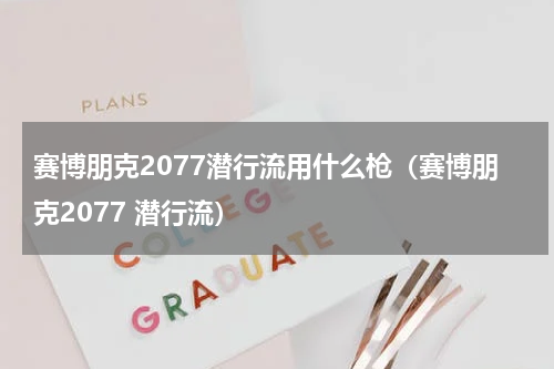 赛博朋克2077潜行流用什么枪(赛博朋克2077 潜行流)