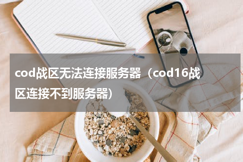 cod战区无法连接服务器（cod16战区连接不到服务器）