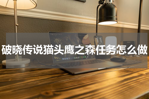 破晓传说猫头鹰之森任务怎么做