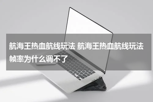 航海王热血航线玩法 航海王热血航线玩法帧率为什么调不了